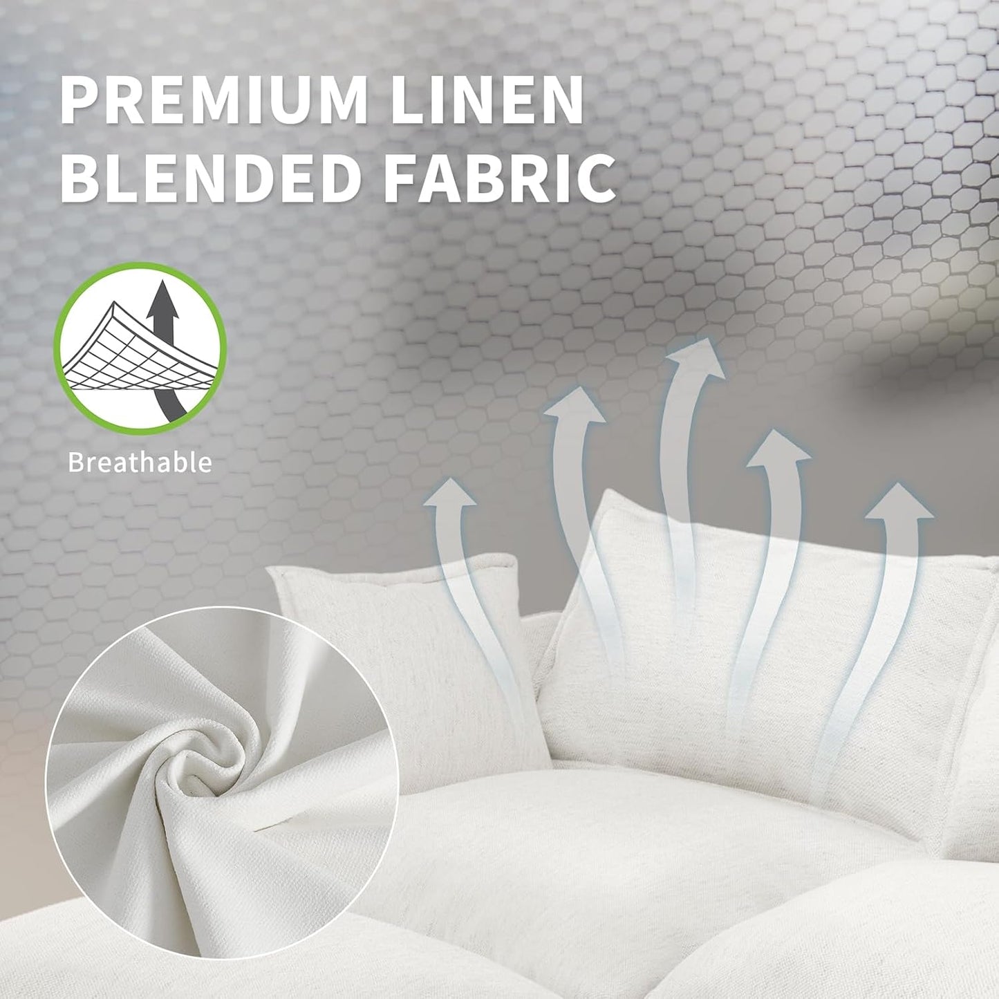 Sofá modular en L con chaise longue