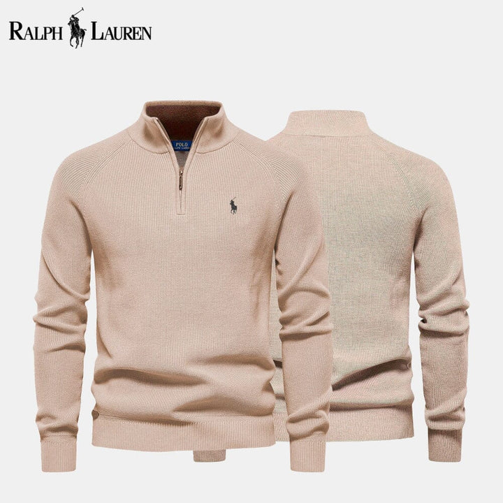 Ralph Lauren® Half-Zip Knitted Sweater