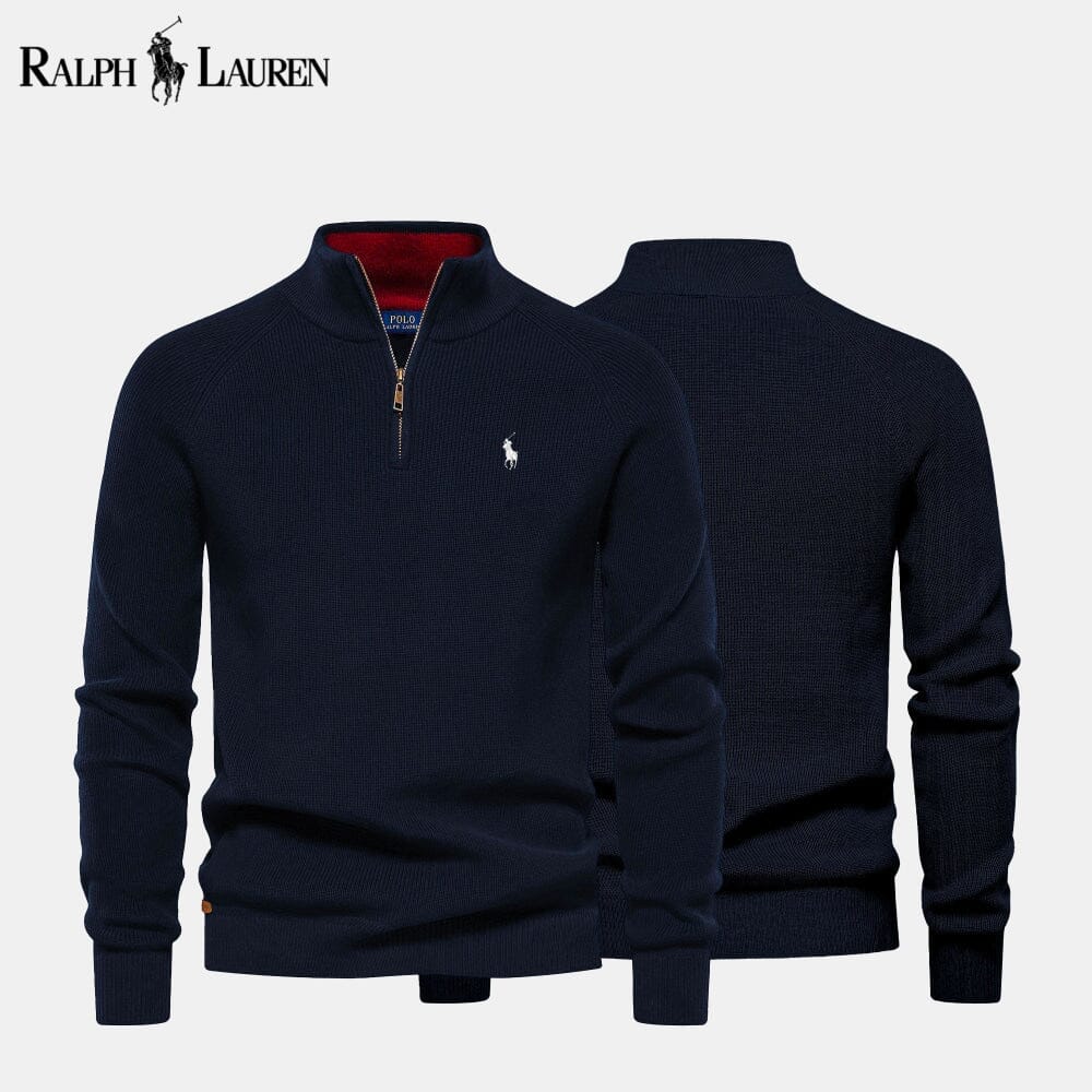 Ralph Lauren® Half-Zip Knitted Sweater