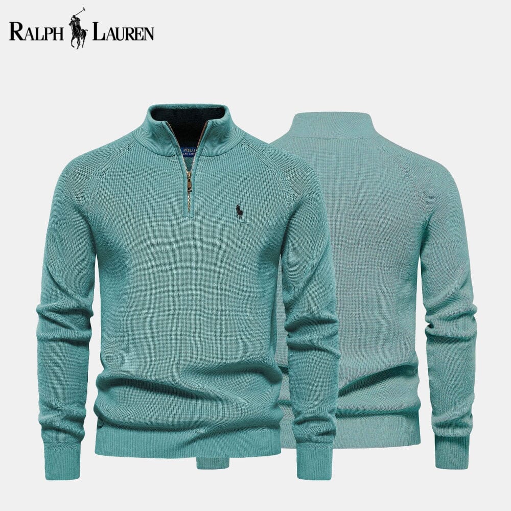 Ralph Lauren® Half-Zip Knitted Sweater