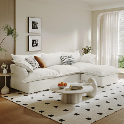 Sofá modular en L con chaise longue