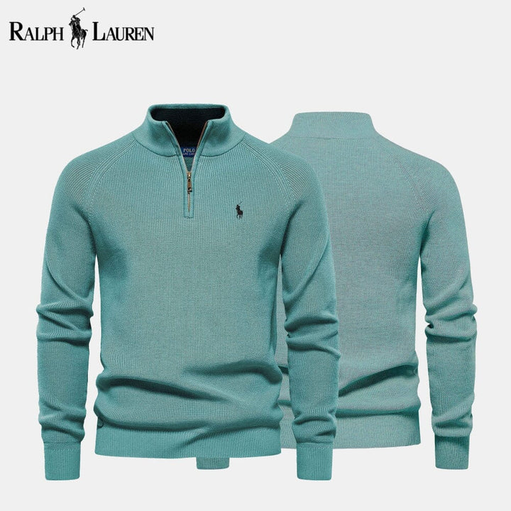 Ralph Lauren® Half-Zip Knitted Sweater