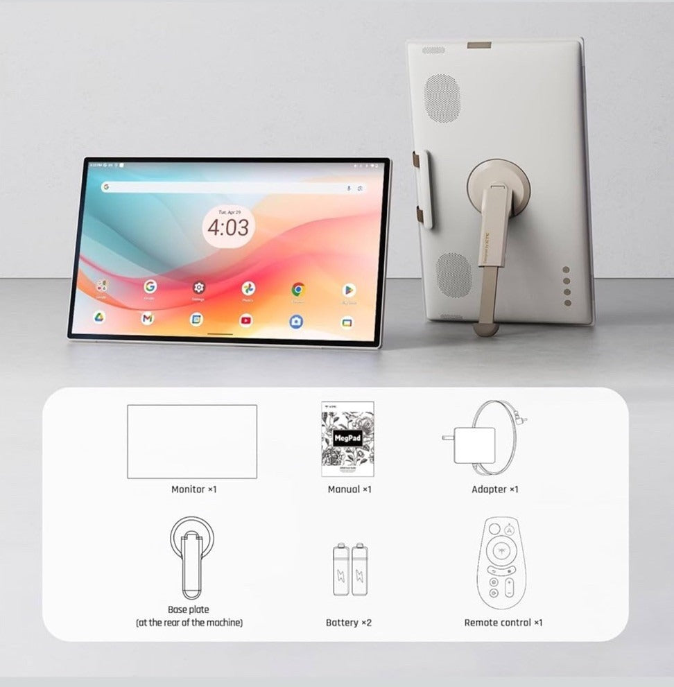 MegPad 25” Pantalla Smart Táctil 1080P