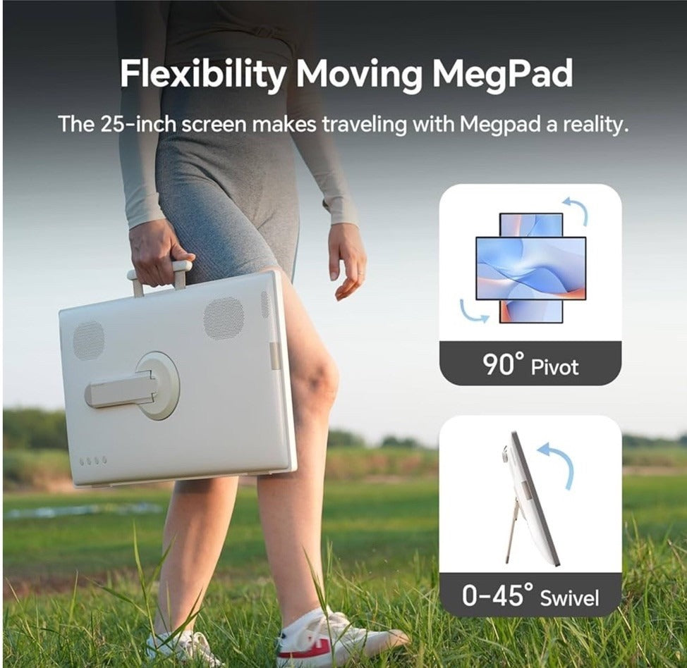 MegPad 25” Pantalla Smart Táctil 1080P